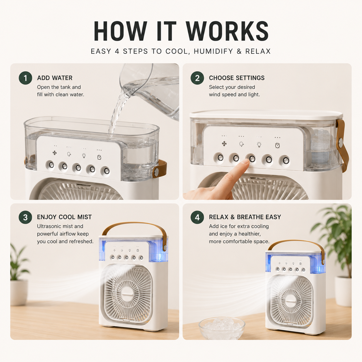 FrostAir™ Portable Cooling Fan
