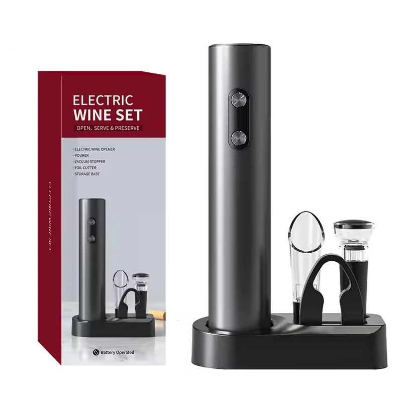 Electric Wine Bottle Opener Automatic Red Wine Corkscrew Wine Opener Wine Tools Kitchen Products