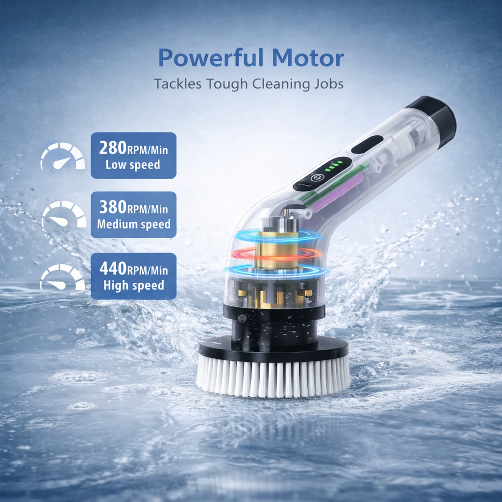 Cordless Electric Scrubber