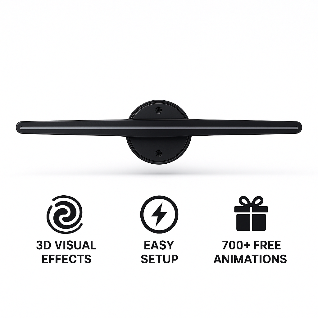 3D Hologram Display Fan