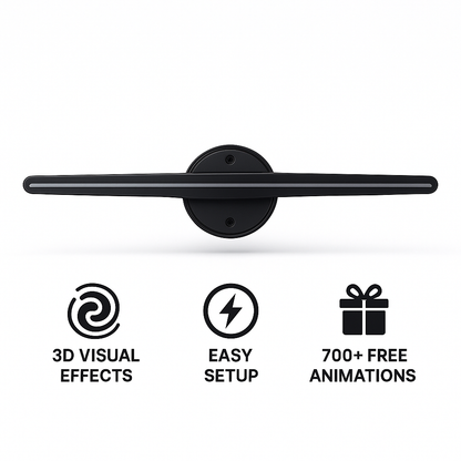 3D Hologram Display Fan