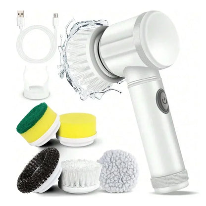 5-in-1 Cordless Power Spin Scrubber