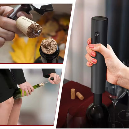 Electric Wine Bottle Opener Automatic Red Wine Corkscrew Wine Opener Wine Tools Kitchen Products